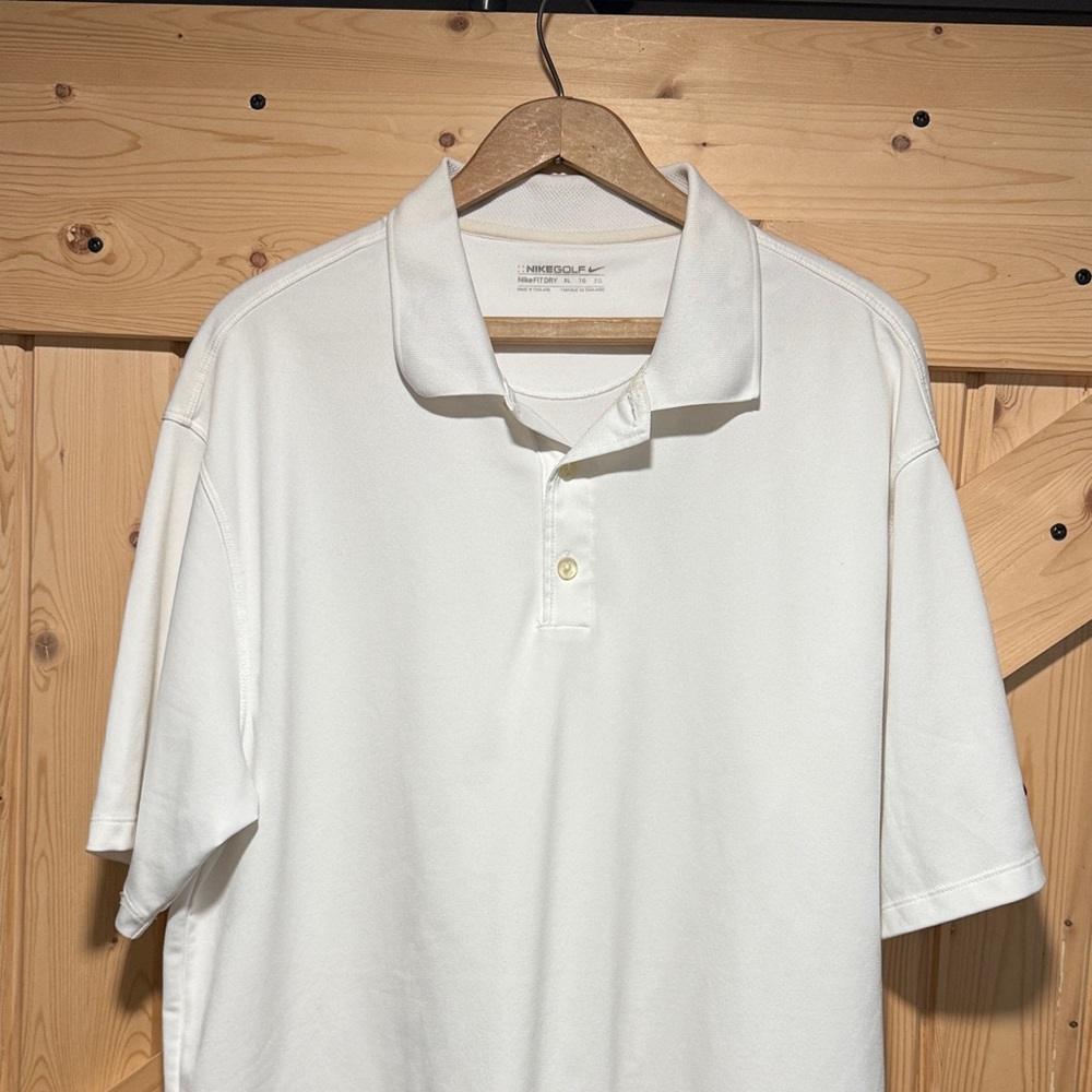 Nike White Men's Polo Shirt